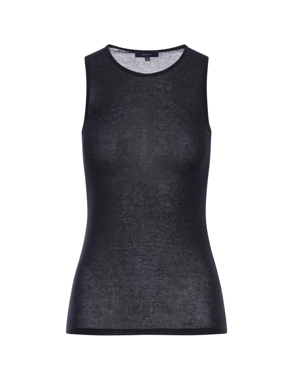 Canotta Isis in nero Soeur - donna 