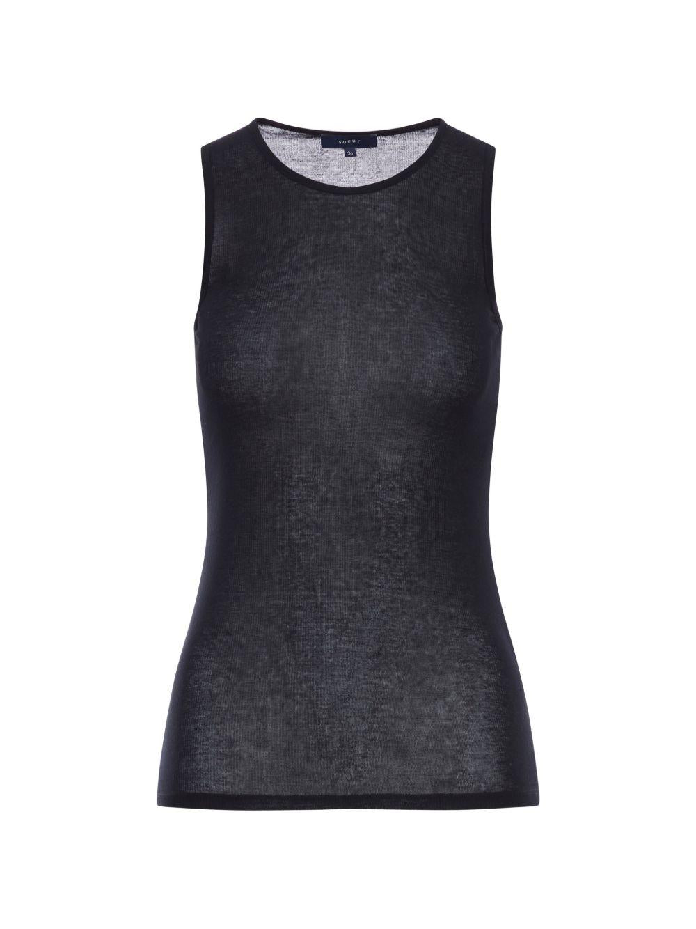 Canotta Isis in nero Soeur - donna 