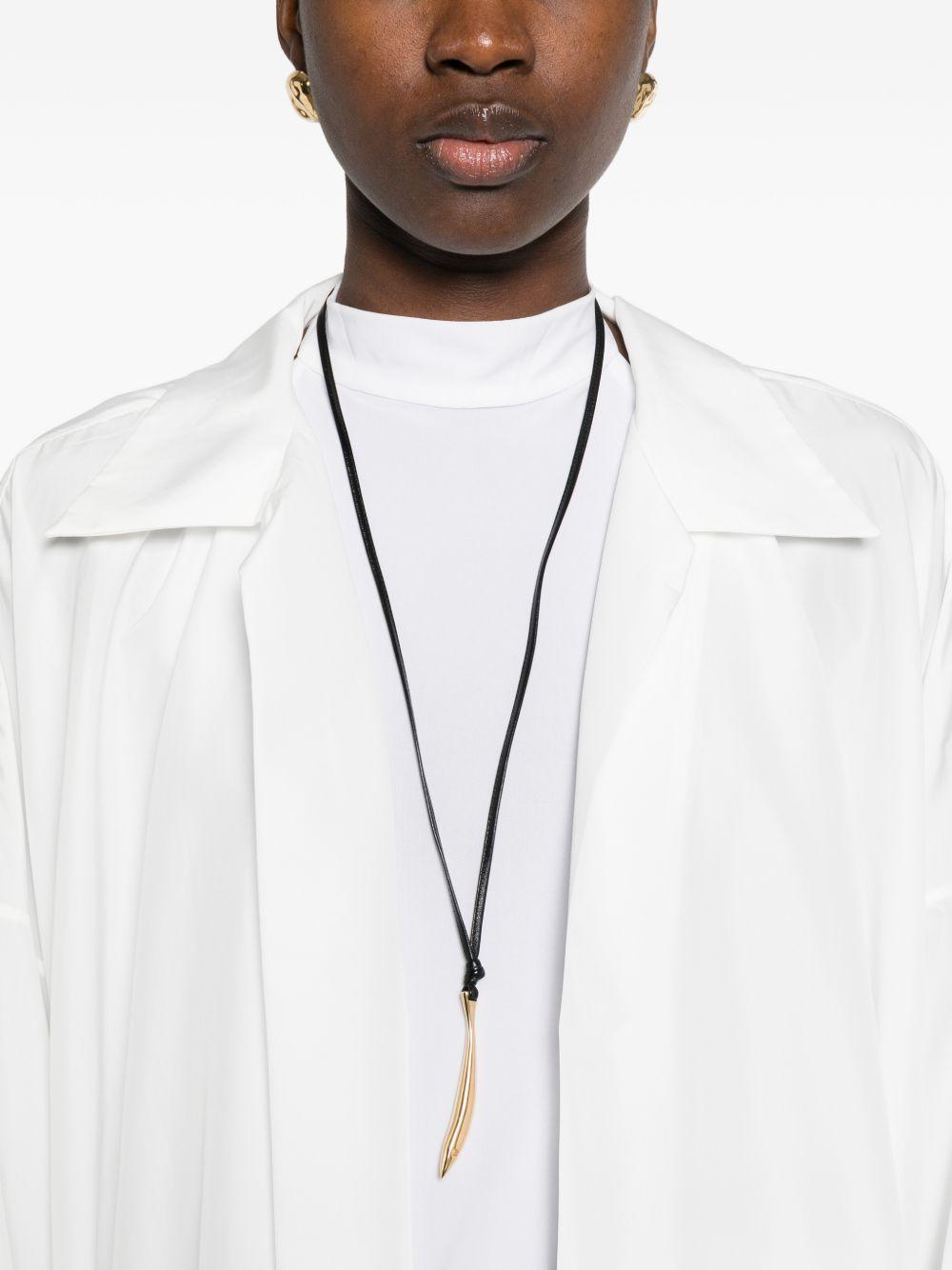 Abito lungo oversize a camicia in bianco NORMA KAMALI - donna 