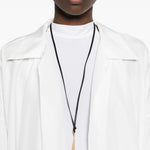 Abito lungo oversize a camicia in bianco NORMA KAMALI - donna 