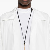 Abito lungo oversize a camicia in bianco NORMA KAMALI - donna 