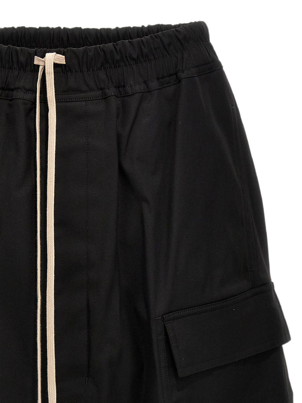 Shorts in cotone nero 