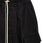 Shorts in cotone nero 
