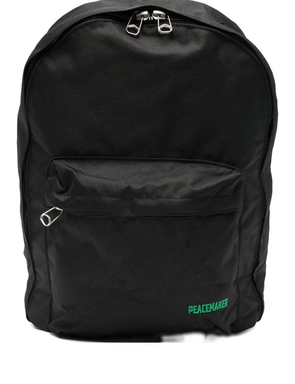 Zaino con logo in nero Oamc peacemaker - uomo 