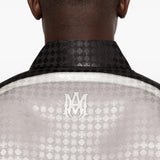 Camicia con inserto geometrico in bianco e nero AMIRI - uomo 