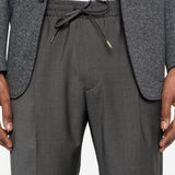 Pataloni con coulisse wimbledon in grigio Briglia 1949 - uomo 