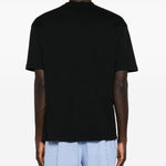 T-shirt slogan classique in nero drole de monsieur - uomo 