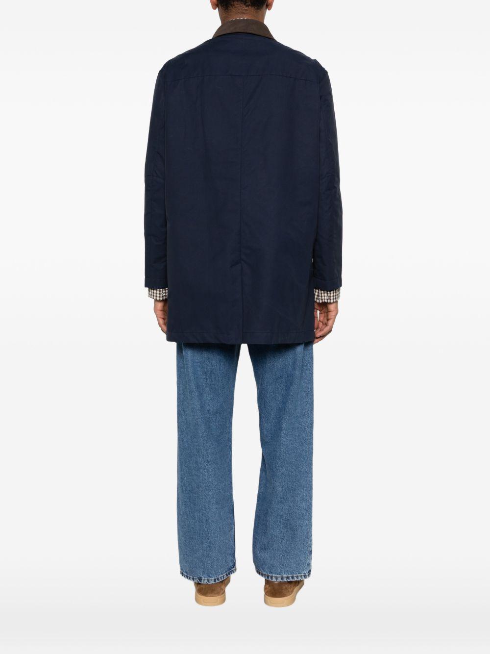 Impermbeabile con bottoni in blu Fay - uomo 