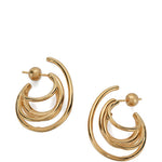 Orecchini Orbit piccoli in oro 