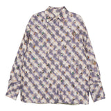 Giacca -camicia a quadri con cristalli in multicolore Dries van noten - donna 