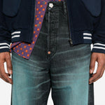 Jeans lavati in blu Kenzo - uomo 