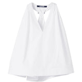 Top le haut norma in bianco Jacquemus - donna 