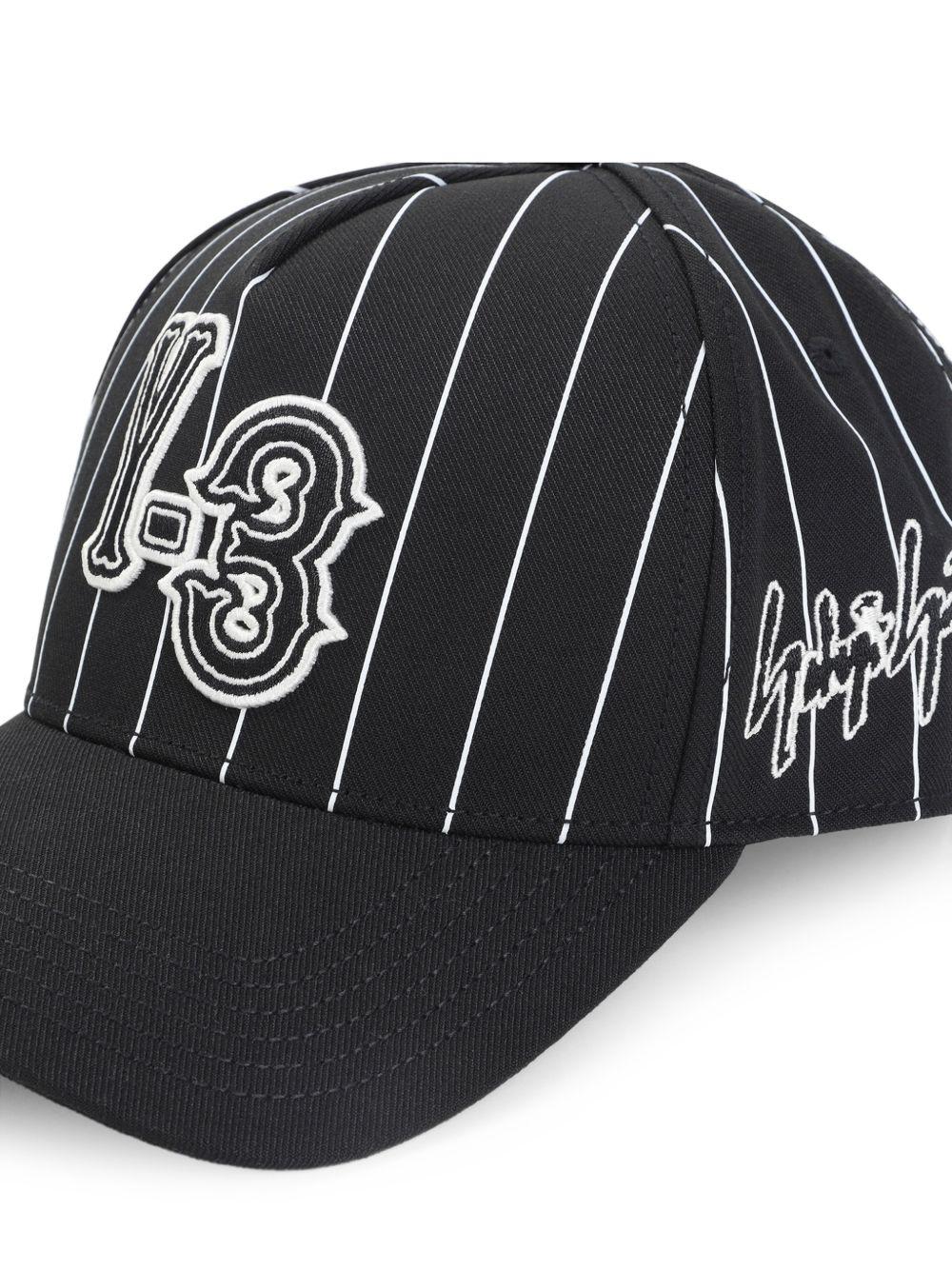 Cappello da baseball con logo in nero Y-3 - uomo 