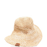 Cappello a secchiello con logo in beige Ruslan baginskiy - donna 