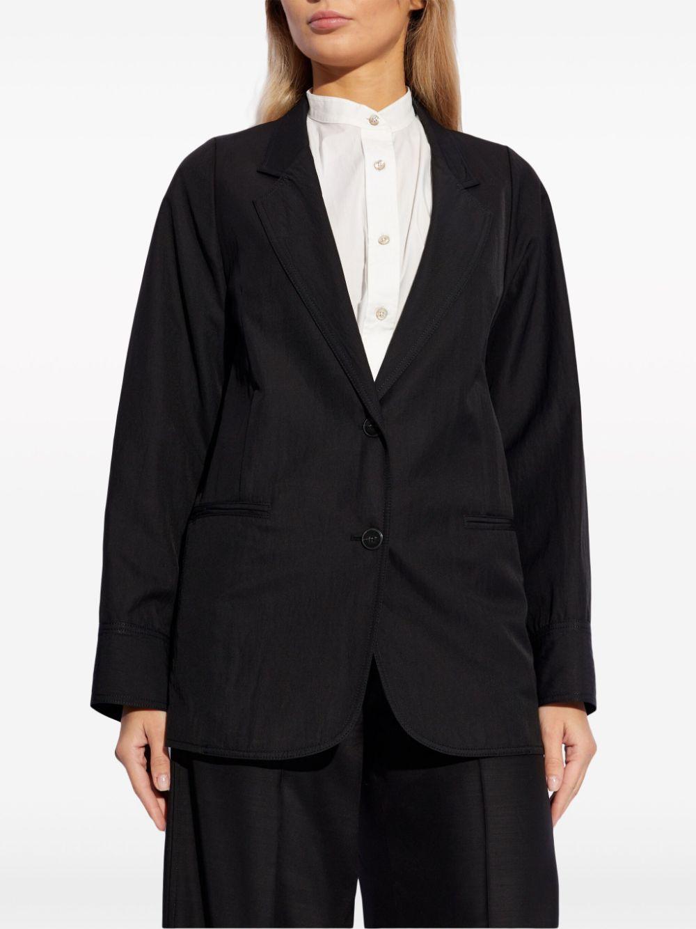 Giacca monopetto in nero - donna 