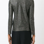 Cardigan con effetto metallico in nero  Junya Watanabe - donna 