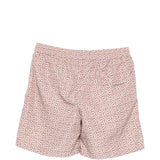 Pantaloncini da bagno con motivo geometrico in beige Eleventy - uomo 