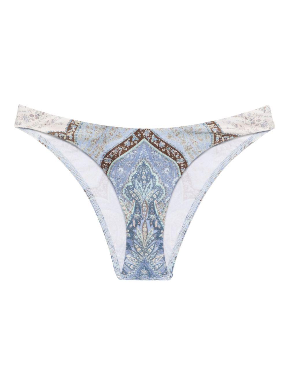 Slip bikini Wanderlust in blu Zimmermann - donna 