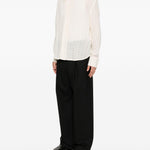 Camicia a maniche lunghe in bianco Sefr - uomo 