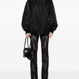 Bomber oversize in twill agape in nero Maxmara sportmax - donna 
