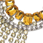 Collana con cristalli in giallo Dries van noten - donna 
