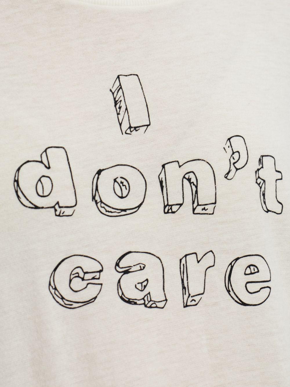 T-shirt con stampa in bianco R13 - donna 