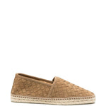 Espadrillas con motivo intrecciato in marrone Castañer - uomo 