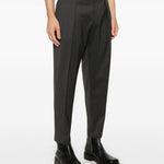 Pantaloni con passanti per cintura portobellos in nero Briglia 1949 - uomo 