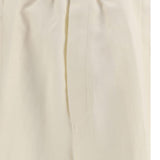 Pantaloni con vita elasticizzata in bianco Laneus - uomo 