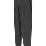 Pantaloni sartoriali in lana con pieghe doppie in grigio Briglia 1949 - uomo 