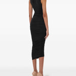 Abito semi trasparente in nero Wolford - donna 