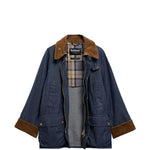 Giacca Bedale con risvolti in blu Barbour - uomo 