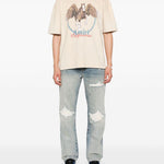 Jeans dritti MX1 in celeste 