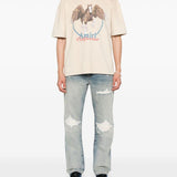 Jeans dritti MX1 in celeste 