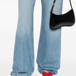 Borsa a spalla le bisou perle in nero Jacquemus - donna 