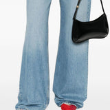 Borsa a spalla le bisou perle in nero Jacquemus - donna 