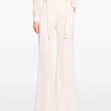 Pantaloni gessati in avorio Elie Saab - donna 