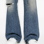 Jeans bootcut in blu Amiri - uomo 