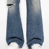 Jeans bootcut in blu Amiri - uomo 