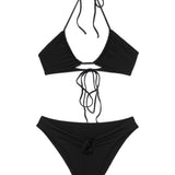 Bikini Malanga in nero Maygel coronel - donna 