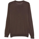 Maglione a girocollo in marrone Kangra - uomo 