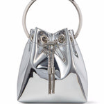 Borsa a secchiello Bon Bon in argento 