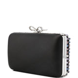 Clutch con cristalli in nero Self-Portrait - donna 