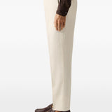 Pantaloni in lino Oasi in bianco Zegna - uomo 