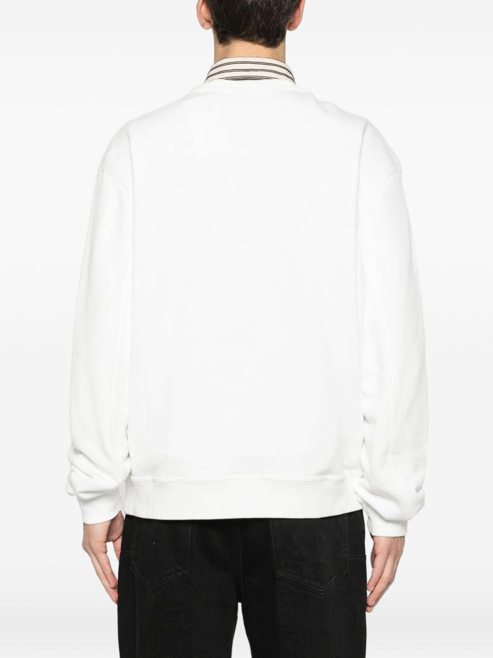 Felpa con stampa in bianco Kenzo - uomo 