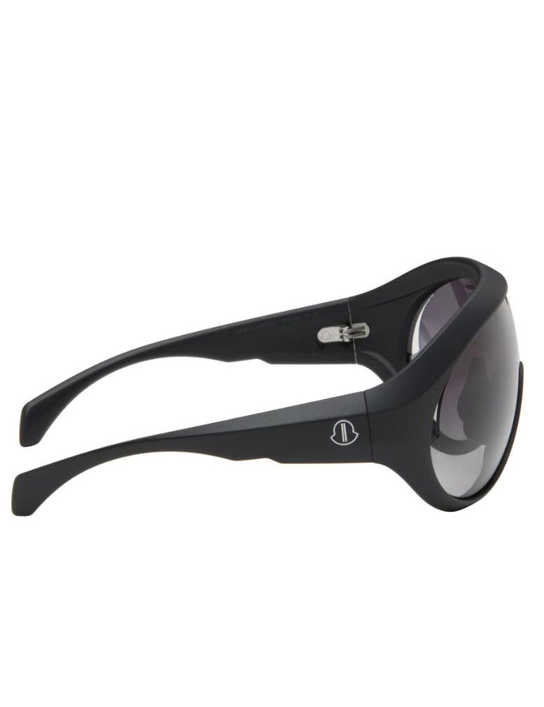 Occhiali da sole in nero Rick Owens x Moncler - unisex<BR/> 
