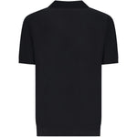 Polo a maniche corte  in nero Lardini - uomo 