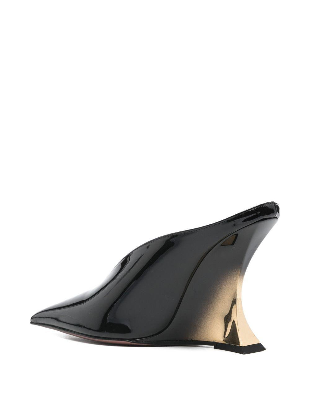Mules a punta Nina in nero Paris texas - donna 