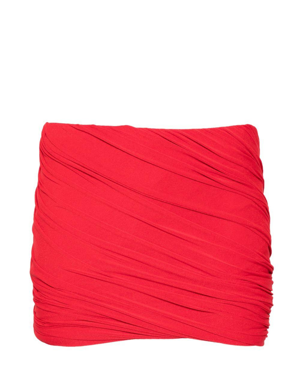 Gonna mini luna in rosso Rick owens lilies - donna 