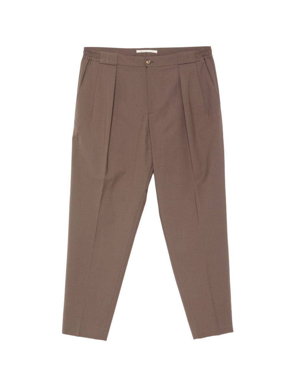 Pantaloni con passanti per cintura portobellos in marrone Briglia 1949 - uomo 